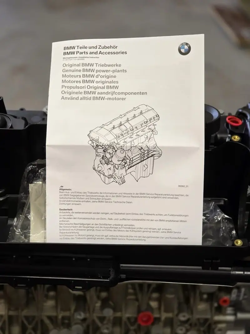 Brand New BMW M57D30TU2 M57N2 Engine